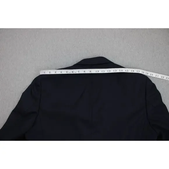 Brooks Brothers 1818 Blazer Men's 42L Navy Blue Wool Notch Lapel Fitzgerald